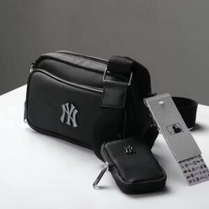 Elevate your style game with this MLB Black Crossbody Bag