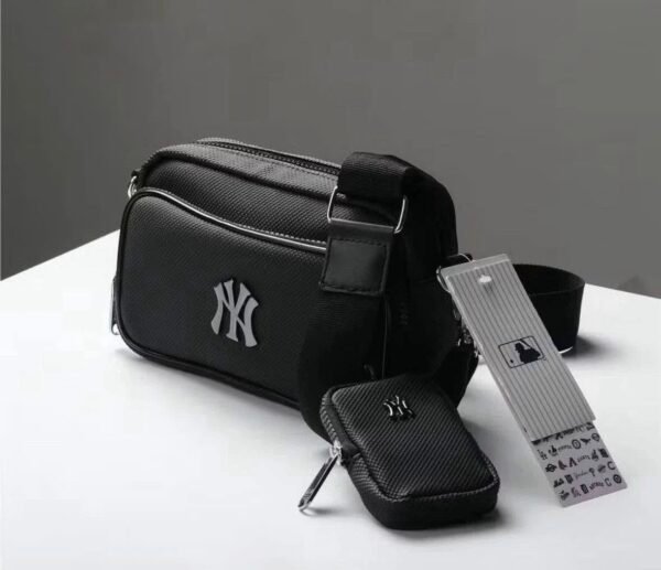 Elevate your style game with this MLB Black Crossbody Bag