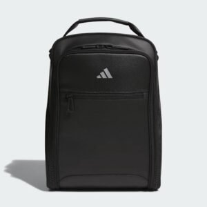 Adidas Golf Tour Shoe Bag Black & Silver New IA2676