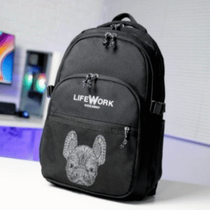 Lifework Hideaway Classic Backpack B819 Black Unisex New Tag