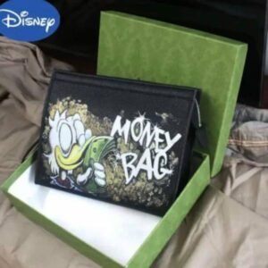 Disney Scrooge Mcduck Handbag Graffiti Clutch Bag Unisex
