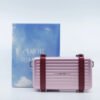 Dior X Rimowa Personal Clutch On Strap Aluminium Pink New Tag