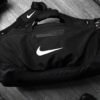 Nike Training Duffel Bag Mens Black Size 30 Litre Casual Gym Travel