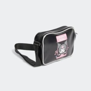 Adidas Originals x Hello Kitty Kuromi Small Item Bag Black Zip Pocket