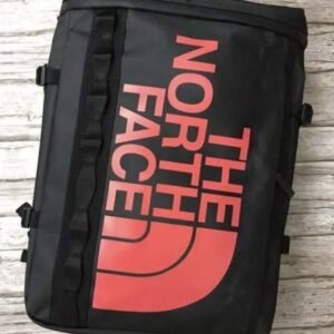 THE NORTH FACE Red BC Fuse Box Casual Backpack With Tags Black Inside