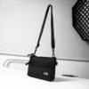 The North Face Black Camp Cross Bag White Small Logo Unisex