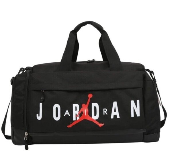Air Jordan Duffle Bag Black Jumpman Logo School-Sport-Gym - Image 2