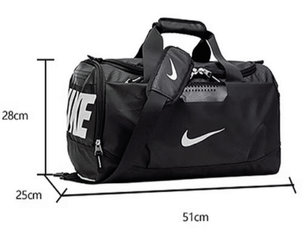 Nike Training Duffel Bag Mens Black Size 30 Litre Casual Gym Travel - Image 2