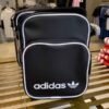 Adidas Mini Vintage Crossbody Bag Black New