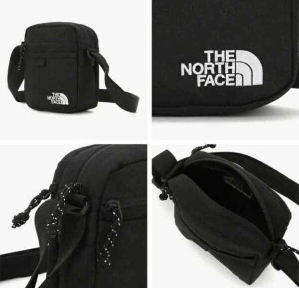 The North Face Square Mini Bag Black Unisex New - Image 3
