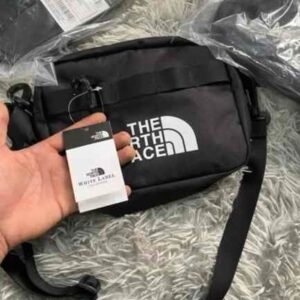 The North Face WL Logo Bag Small Cross Bag Black & White Unisex New