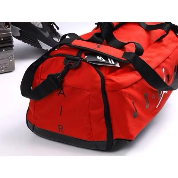 Air Jordan Duffle Bag Red Jumpman Logo School-Sport-Gym Bag New Tag - Image 3