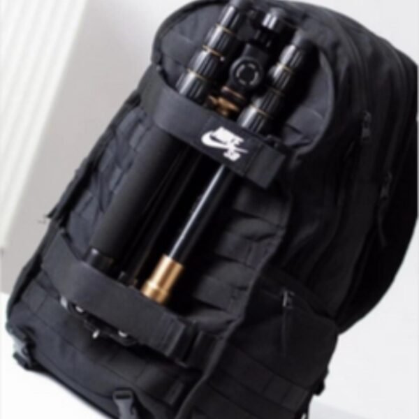 Nike SB Backpack Sportswear RPM 2.0 Black Skateboard Straps School - Image 3