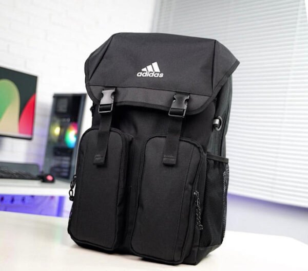 Adidas No. 68242 Backpack, B4 Size Storage, 15.6 inch (32 L) Laptop Storage, School Bag Backpack