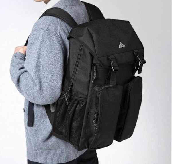 Adidas No. 68242 Backpack, B4 Size Storage, 15.6 inch (32 L) Laptop Storage, School Bag Backpack - Image 3