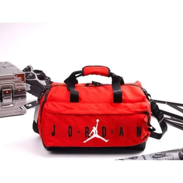 Air Jordan Duffle Bag Red Jumpman Logo School-Sport-Gym Bag New Tag - Image 2