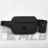Stylish MLB bag featuring a sleek black design with a Metal New York Yankees logo.