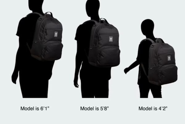 Adidas National Backpack New Black Original Logo GB0791 Unisex - Image 9