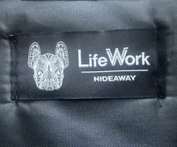 Lifework Hideaway Classic Backpack B819 Black Unisex New Tag - Image 10